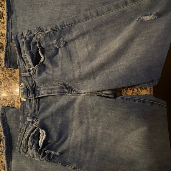 Rockin' C Women's Blue Flare Jeans - Picture 2 of 5